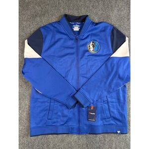 Dallas Mavericks Jacket Mens 2XL NBA Basketball Track Jacket Zip Up